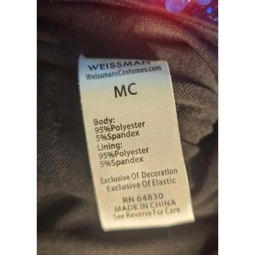 Weissman Dance Costume From Paris to Berlin MC Medium Child
